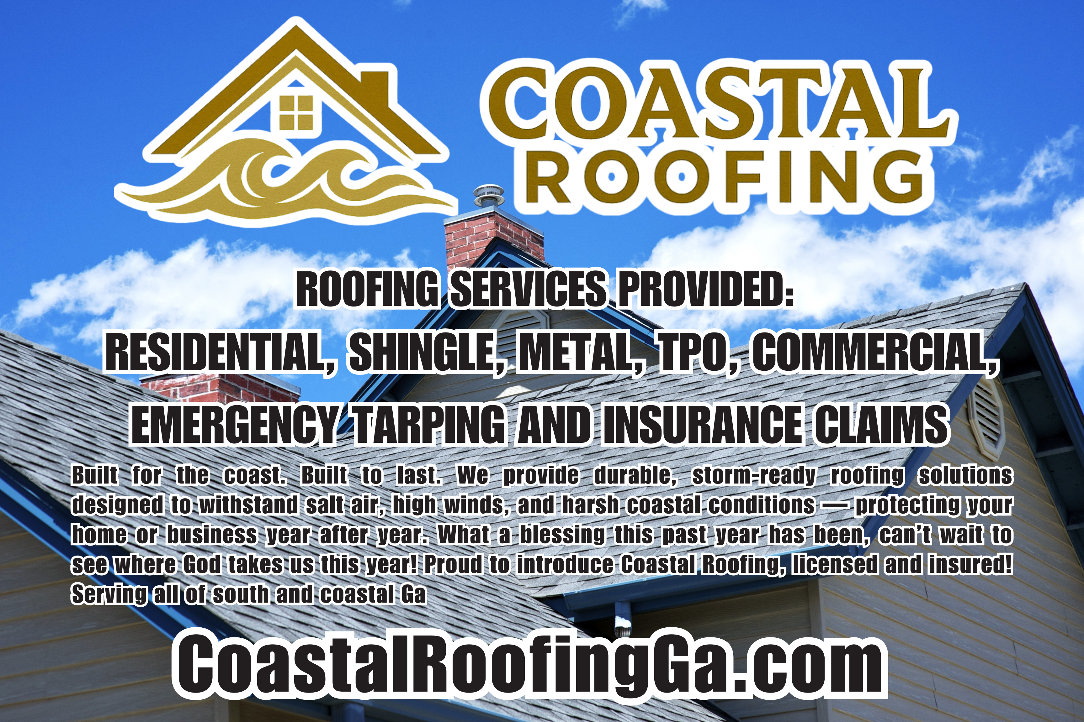 Coastal Roofing GA brand image